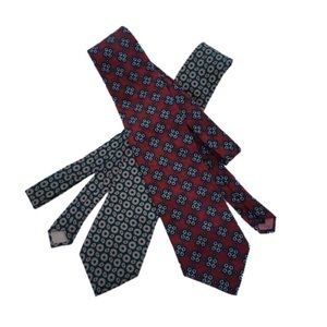 Two authentic Pierre Balmain silk ties